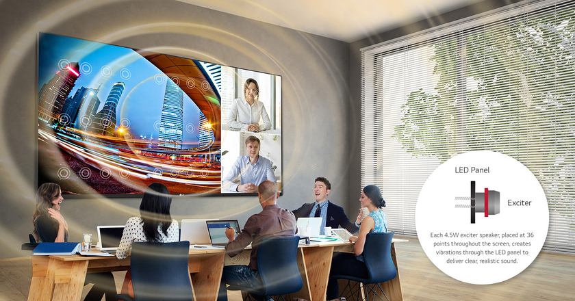 130-дюймовый дисплей LG LAA015F